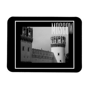 Moskva Novoavvikchy Convent Architecture Magnet