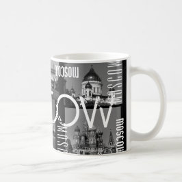 Moskva, Ryssland Architecture City Cityscape Colla Kaffemugg