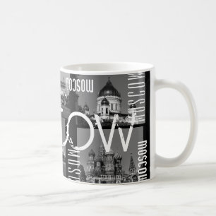 Moskva, Ryssland Architecture City Cityscape Colla Kaffemugg