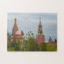 Moskva Ryssland Jigszawa Puzzle Pussel