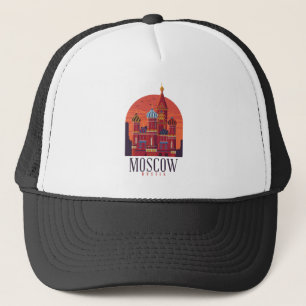 Moskva Ryssland Kremlin Skyline Keps