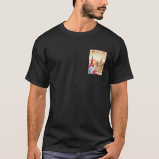 Moskva Ryssland Resa Affisch T Shirt