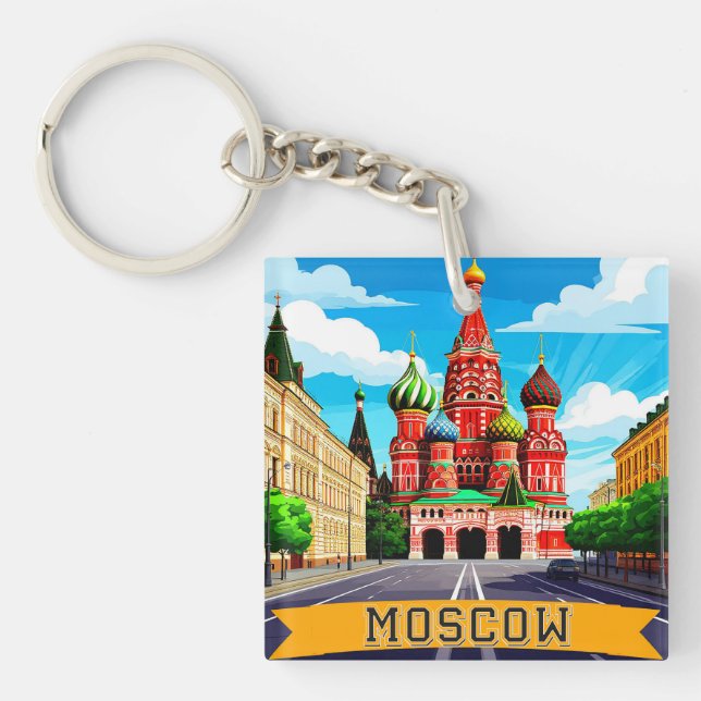 🧲 Moskva Ryssland Stad Minne (Framsidan)