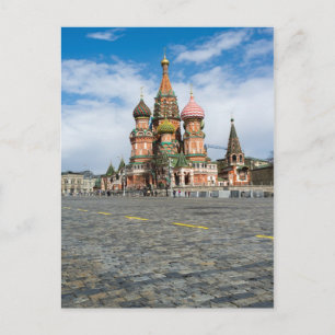Moskva, Saint-Basil-katedral Vykort