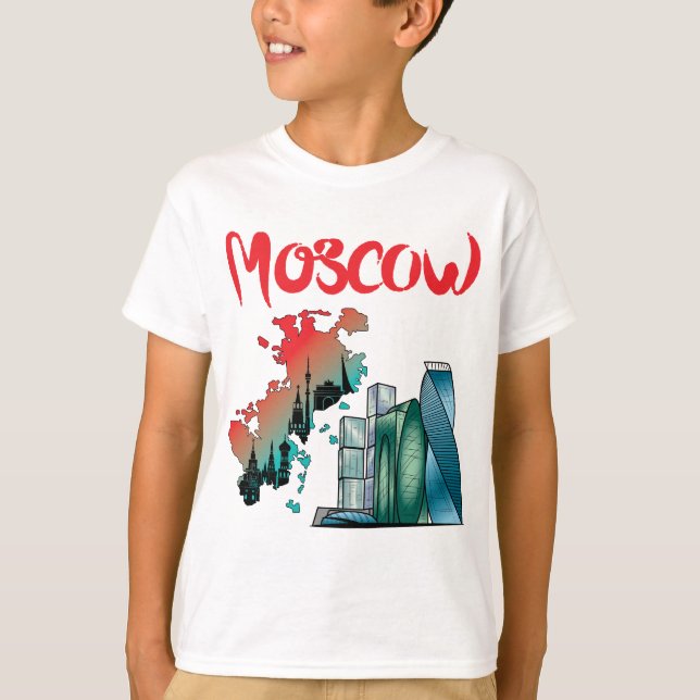 Moskva T Shirt (Framsida)