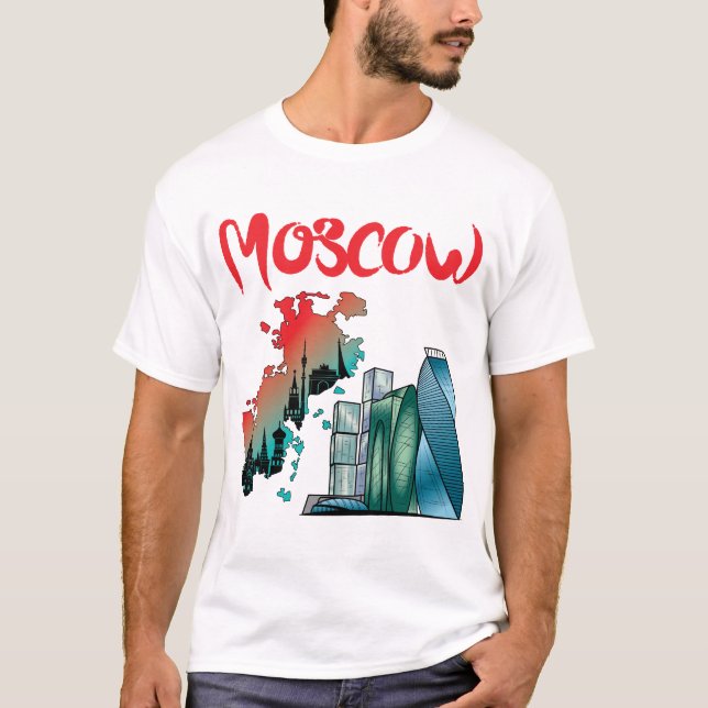 Moskva T Shirt (Framsida)