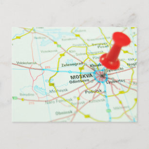 Moskva Vykort