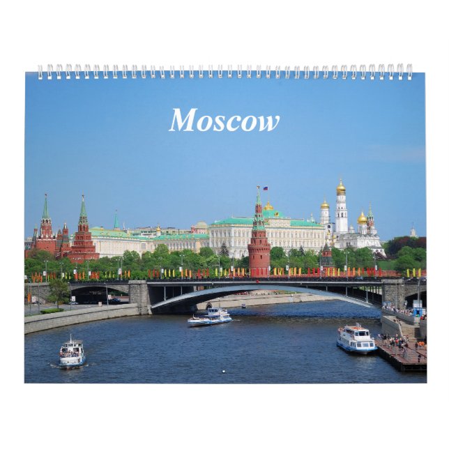 Moskva Wall Calendar Kalender (Omslag)
