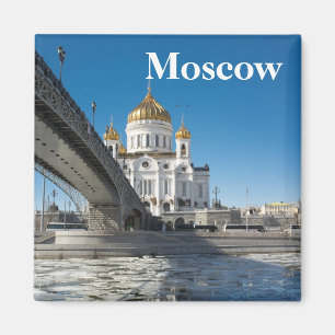 Moskvas katedral Kristus Savior Magnet