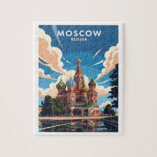 Moskvas Vasilijkatedral Pussel