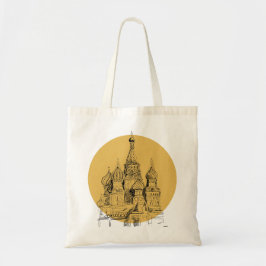 Moskvatatedral Tote Bag Tygkasse