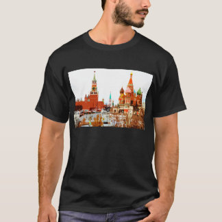 Moskvyrket Saint Basile Red Square #1 T Shirt