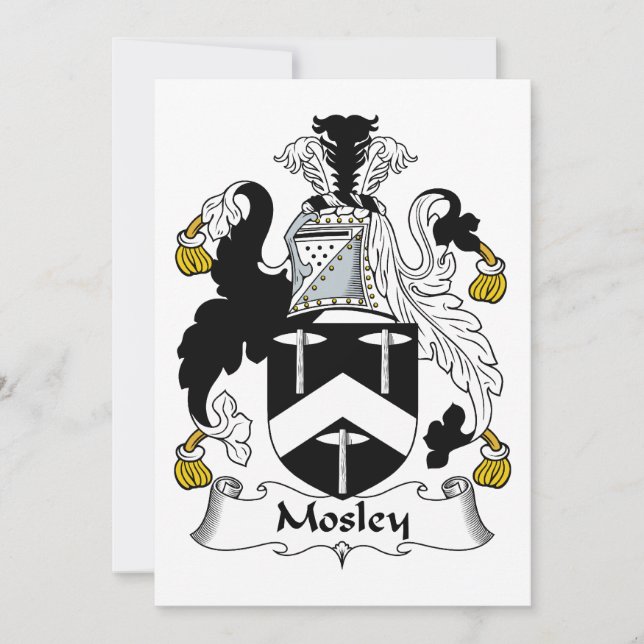 Mosley Family Crest (Framsida)