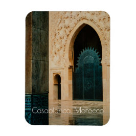 Mosque after Rain, Casablanca, Marocko Magnet