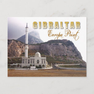 Mosque at Europa Point, Gibraltar Vykort