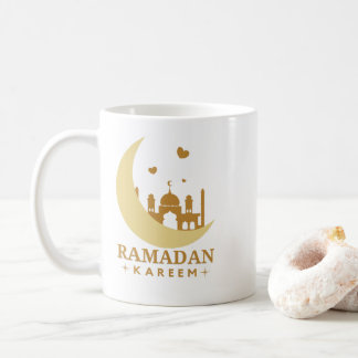 Mosque Crescent Måne Ramadan Kareem - 2023- Kaffemugg