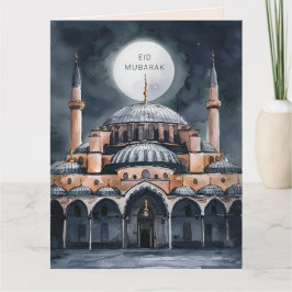 Mosque Eid Mubarak Kort