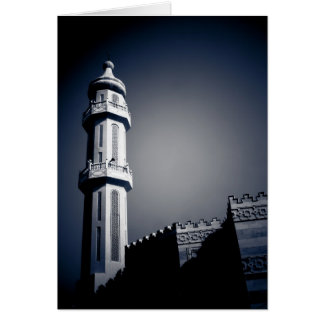 Mosque in Fahaheel, Kuwait Hälsningskort