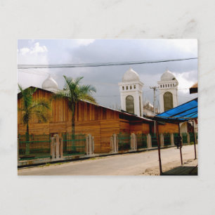Mosque in Kumai, Kalimantan Vykort