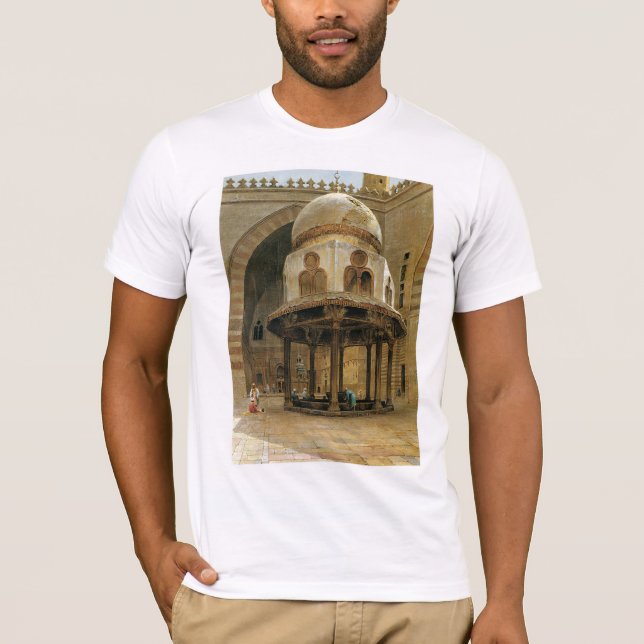 Mosque of Sultan Hassan; Kairo T-shirt (Framsida)