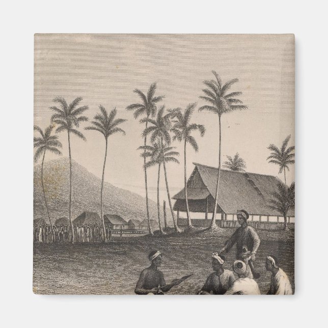 Mosque, Sooloo, Filippinerna Magnet (Framsidan)