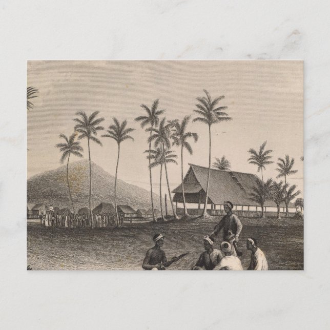 Mosque, Sooloo, Filippinerna Vykort (Framsida)