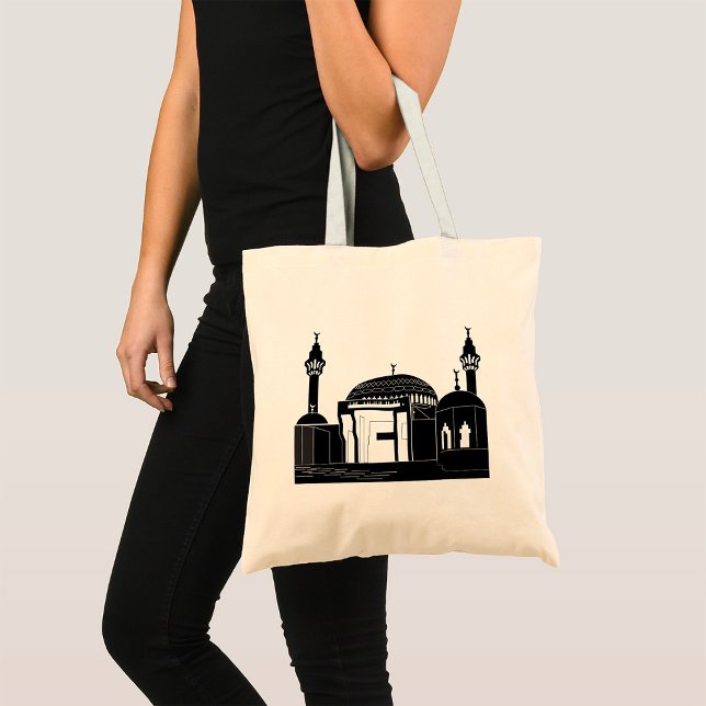 Mosque Tote Bag Tygkasse (Skapare uppladdad)