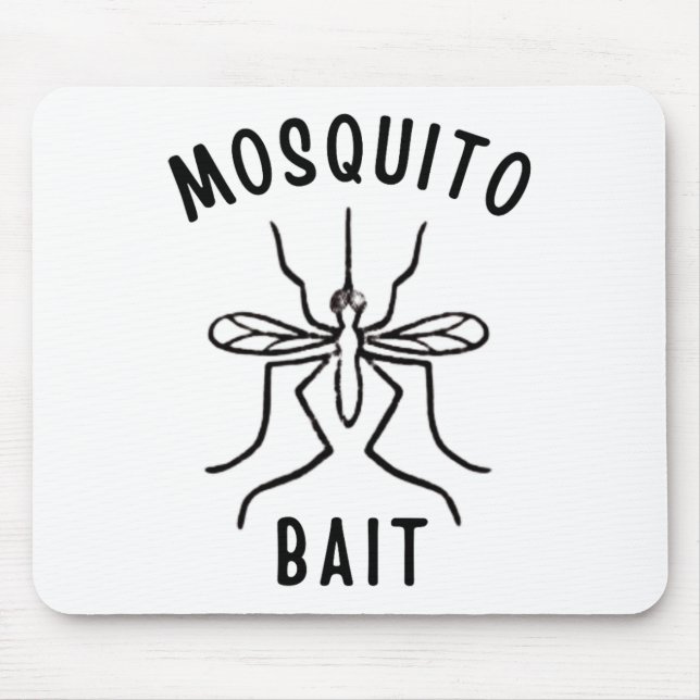 Mosquito Bait Funny Camping Campfire Outdoors Bug  Musmatta (Framsidan)