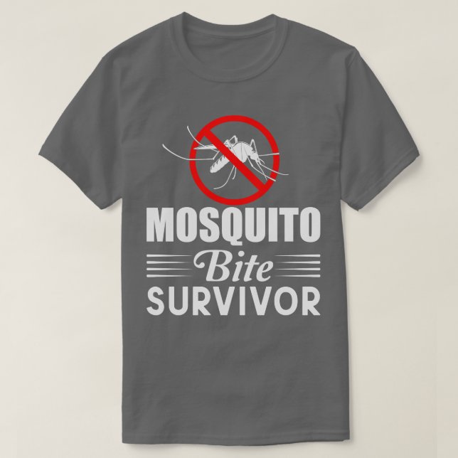Mosquito Bita Survivor 1 T Shirt (Design framsida)