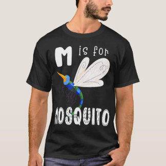 Mosquito Brev M Alphabet Insekt Teacher T Shirt