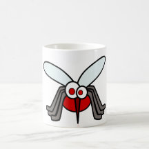 Mosquito Caricature Mugg