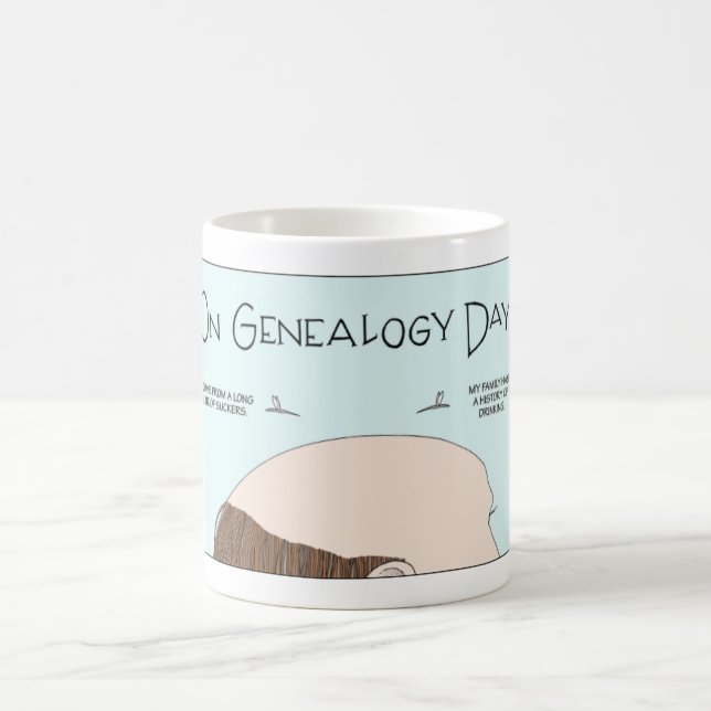 Mosquito Genealogy Kaffemugg (Center)