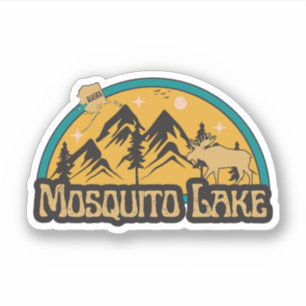 Mosquito Lake, Alaska Klistermärke Klistermärken