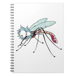 Mosquito tecknad anteckningsbok