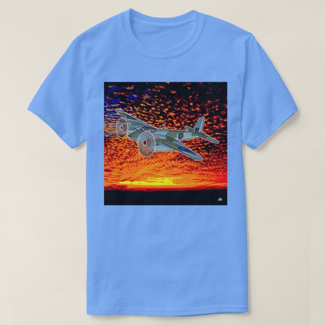 Mosquito vid Sunset T Shirt (Design framsida)