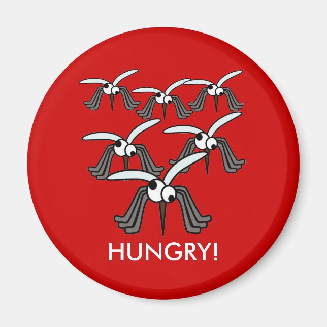 Mosquitoes är Hungriga Magnet (Framsidan)