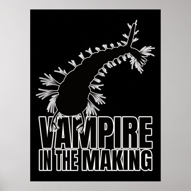 Mosquitos Mosquito Larvae - Entomology Geek Poster (Framsidan)