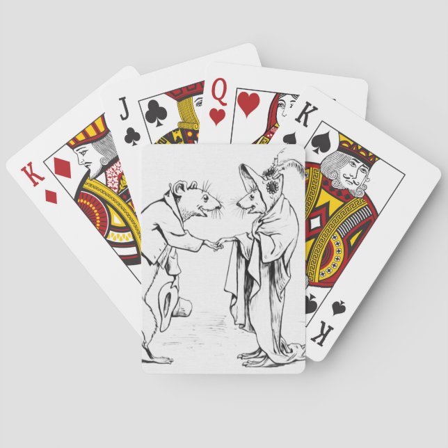 Möss för bra natt casinokort (Baksidan)