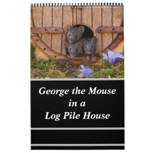 Möss - George musen i ett logaritmium Calend Kalender