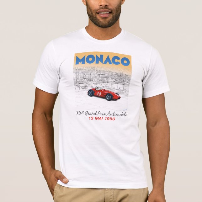 Moss - grand prix de Monaco 1956 Tröja (Framsida)