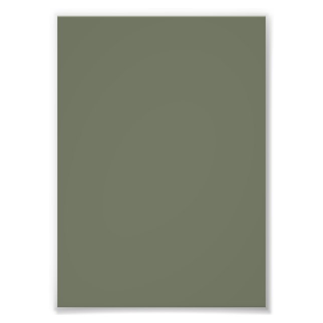 Moss Green Fotoförstoringstryck – Anpassningsbart Fototryck (Framsidan)