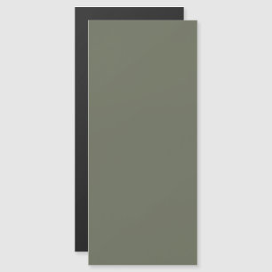 Moss Green Skräddarsydda Magnetiska Kort