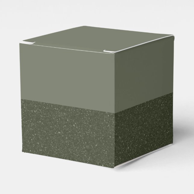 Moss Green Tvåtons Favoritlåda – Kan anpassas Presentaskar (Framsidan Sidan)