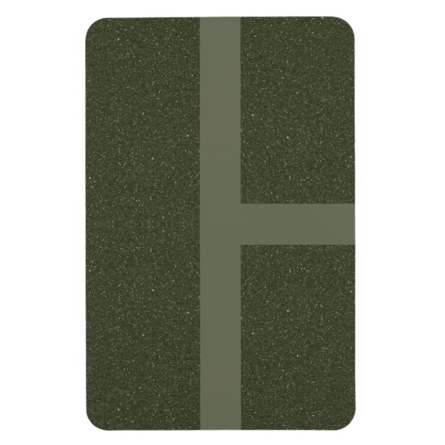 Moss Grid Mönster Anpassningsbar Magnet - Anpassad (Vertikal)