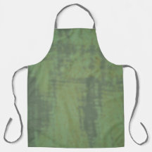 Moss Grönt Abstrakt Unisex Apron av Detailsavvy