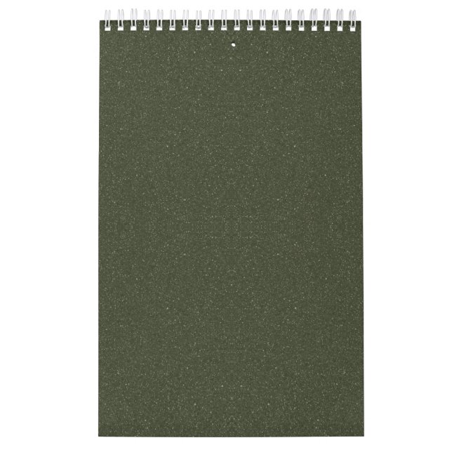 Moss Grönt Anpassningsbar-kalender Kalender (Omslag)