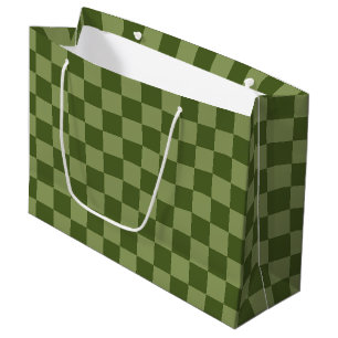 Moss Grönt Checkerboard