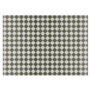 Moss Grönt Checkerboard mönster