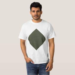 Moss Grönt Diamond Manar appart-Shirt T Shirt