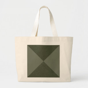 Moss Grönt Diamond Rrid Tote Bag Jumbo Tygkasse